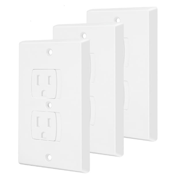 Hardware Included MooMoo Baby Collection Electrical Outlet Covers Universal Self-Closing Outlet Plugs,Child Safety Guards Socket Plugs Protector,BPA Free,4 Pack Hardware Included MooMoo Baby Collection Electrical Outlet Covers Universal Self-Closing Outlet Plugs,Child Safety Guards Socket Plugs Protector,BPA Free,4 Pack